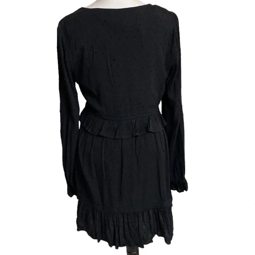 PAIGE Odelise Black Dot Dress NWT - Picture 2 of 11